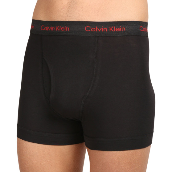 3PACK Мъжки боксерки Calvin Klein черено (NB2615A-NC1)