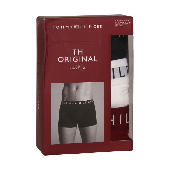 3PACK Мъжки боксерки Tommy Hilfiger многоцветен (UM0UM03181 0SZ)