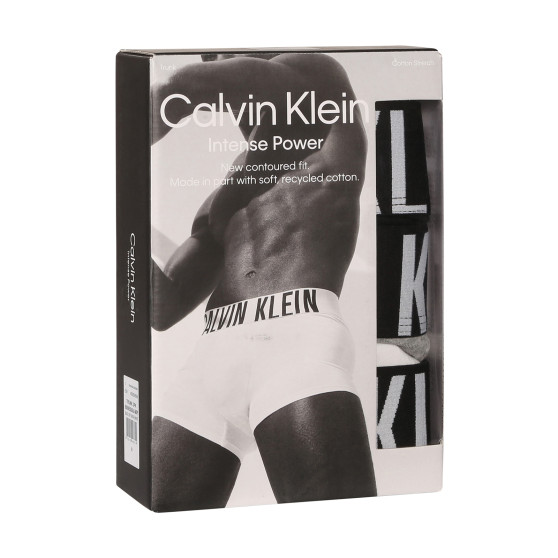 3PACK Мъжки боксерки Calvin Klein многоцветен (NB3608A-MPI)