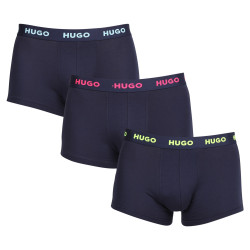 3PACK Мъжки боксерки HUGO многоцветен (50469766 414)