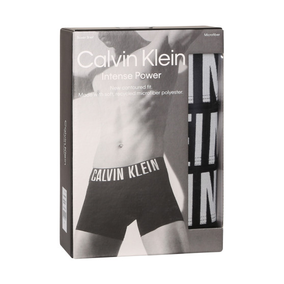 3PACK Мъжки боксерки Calvin Klein черено (NB3612A-UB1)