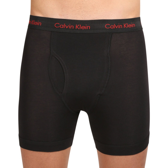 3PACK Мъжки боксерки Calvin Klein черено (NB2616A-NC1)