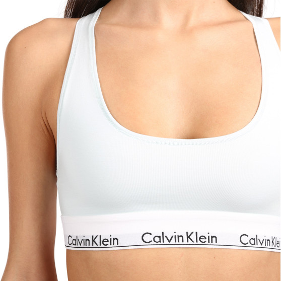 Дамски сутиен Calvin Klein син (F3785E-LKW)