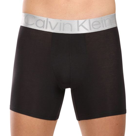 3PACK Мъжки боксерки Calvin Klein черено (NB3131A-NC4)