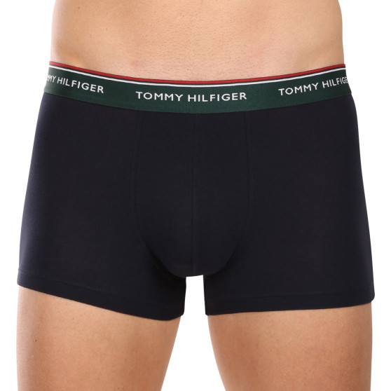 3PACK Мъжки боксерки Tommy Hilfiger тъмно синьо (UM0UM01642 0XW)