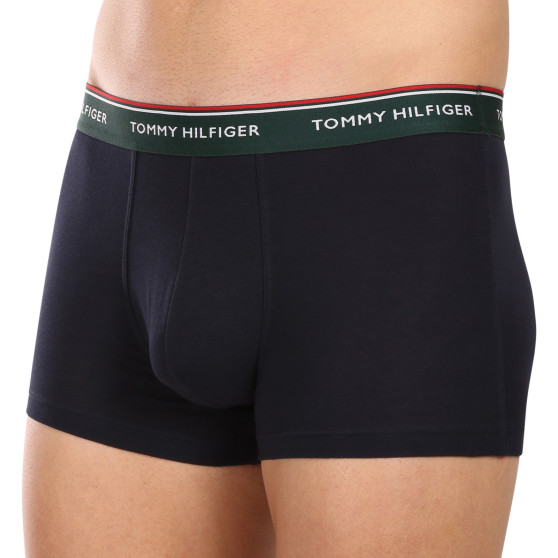 3PACK Мъжки боксерки Tommy Hilfiger тъмно синьо (UM0UM01642 0XW)