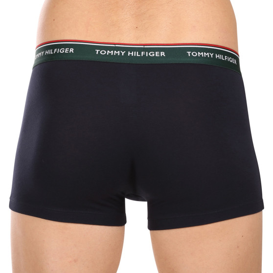 3PACK Мъжки боксерки Tommy Hilfiger тъмно синьо (UM0UM01642 0XW)