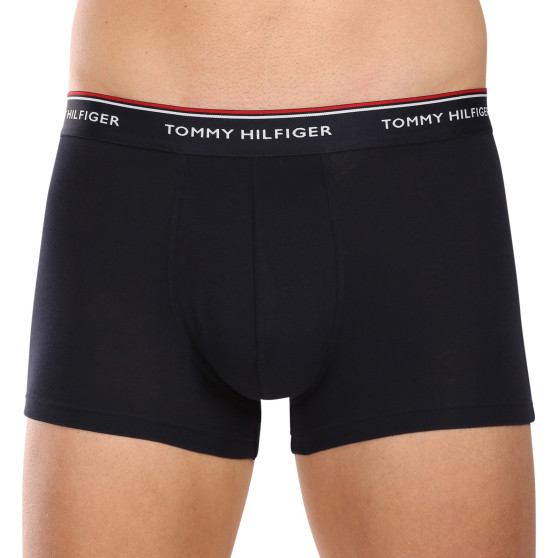 3PACK Мъжки боксерки Tommy Hilfiger тъмно синьо (UM0UM01642 0XW)