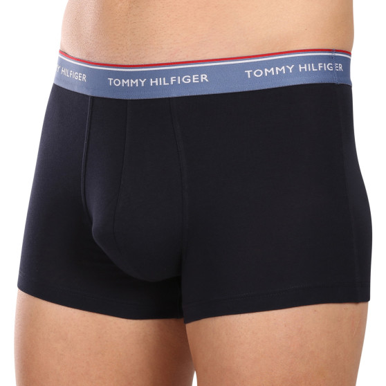 3PACK Мъжки боксерки Tommy Hilfiger тъмно синьо (UM0UM01642 0XX)