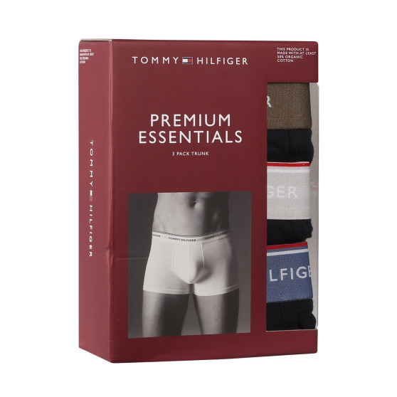 3PACK Мъжки боксерки Tommy Hilfiger тъмно синьо (UM0UM01642 0XX)