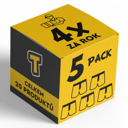 4x 5PACK мъжки шорти  - тримесечен годишен абонамент Nedeto