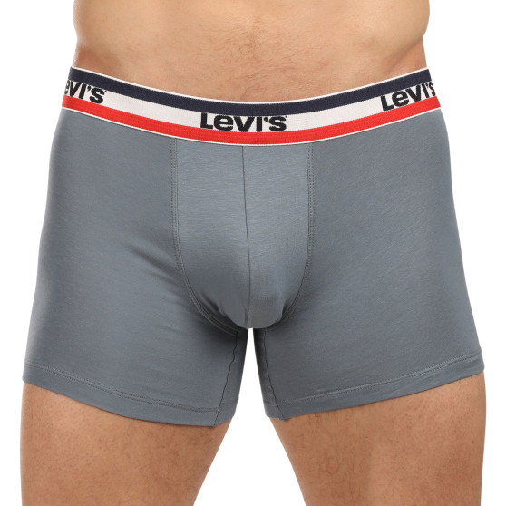 3PACK Мъжки боксерки Levis многоцветен (100002870 011)