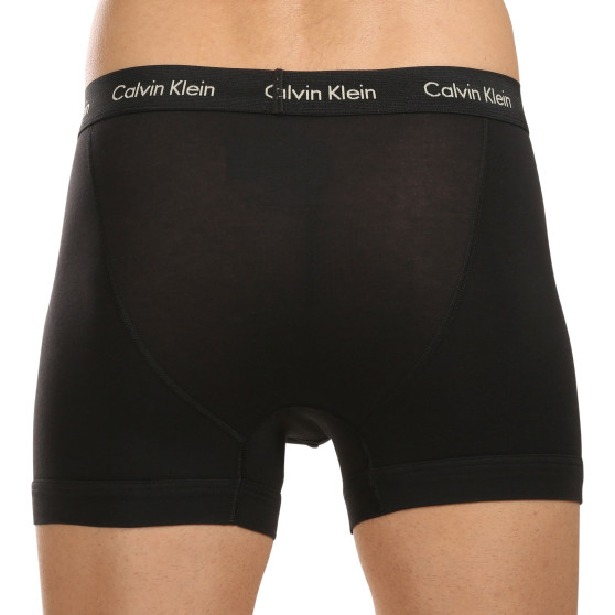 3PACK Мъжки боксерки Calvin Klein черено (U2662G-MWO)