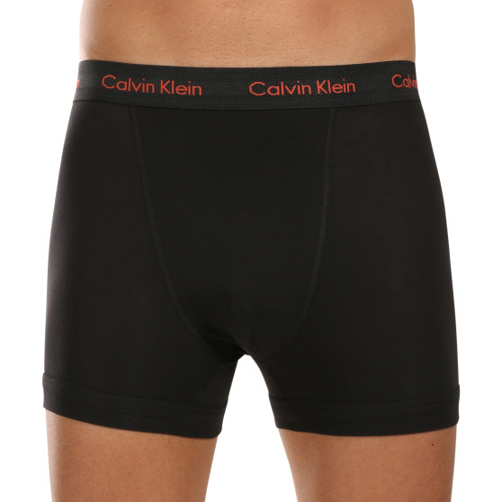 3PACK Мъжки боксерки Calvin Klein черено (U2662G-MWO)