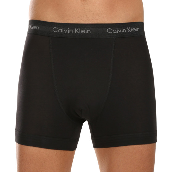 3PACK Мъжки боксерки Calvin Klein черено (U2662G-MWO)