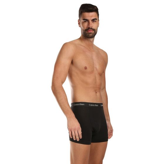 3PACK Мъжки боксерки Calvin Klein черено (U2662G-MWO)