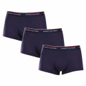 3PACK Мъжки боксерки Tommy Hilfiger тъмно синьо (1U87903841 409)