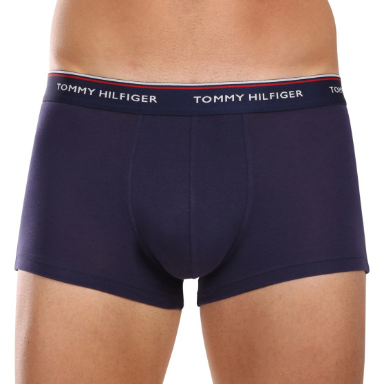 3PACK Мъжки боксерки Tommy Hilfiger тъмно синьо (1U87903841 409)