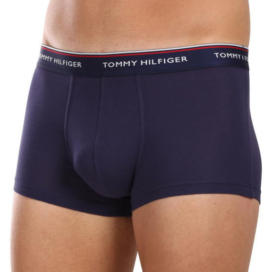 3PACK Мъжки боксерки Tommy Hilfiger тъмно синьо (1U87903841 409)