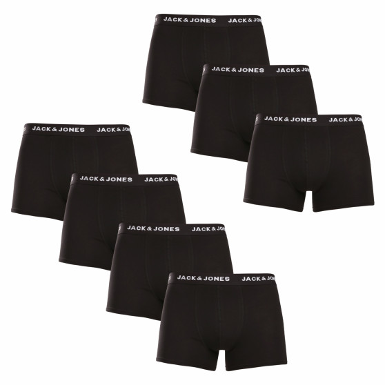 7PACK Мъжки боксерки Jack and Jones черено (12171258)