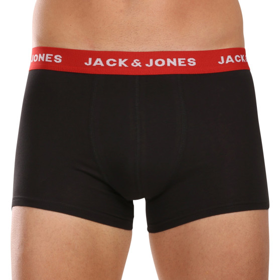 7PACK Мъжки боксерки Jack and Jones черено (12230353)