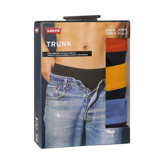 3PACK Мъжки боксерки Levis многоцветен (905042001 024)