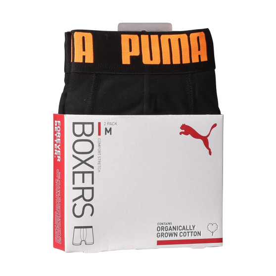 2PACK Мъжки боксерки Puma черено (701226387 020)