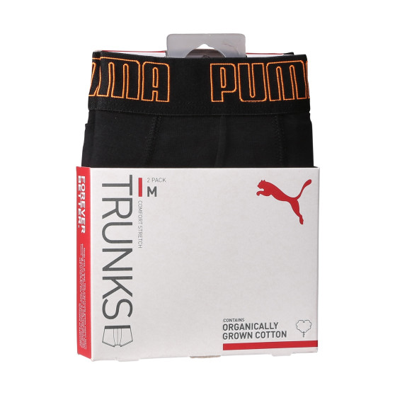 2PACK Мъжки боксерки Puma черено (701226388 015)