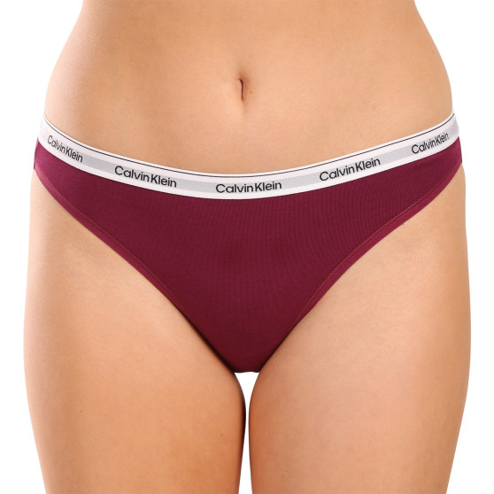 3PACK дамски бикини Calvin Klein multicolour (QD5207E-NP6)