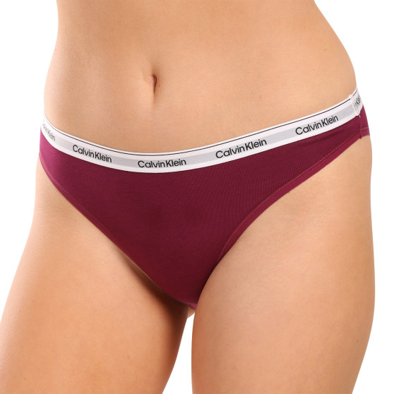 3PACK дамски бикини Calvin Klein multicolour (QD5207E-NP6)