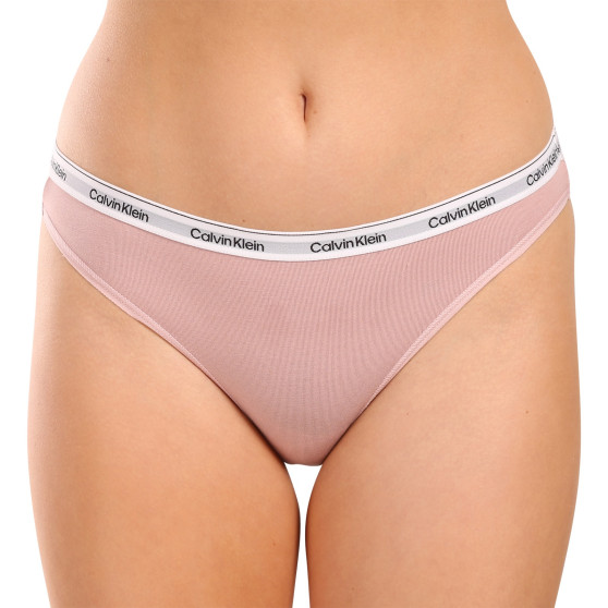 3PACK дамски бикини Calvin Klein multicolour (QD5207E-NP6)