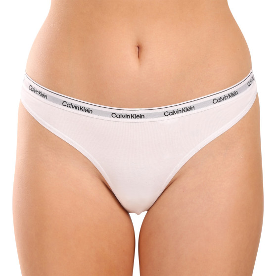 3PACK Дамски стрингове Calvin Klein многоцветен (QD5209E-NP4)