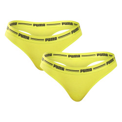 2PACK дамски стрингове Puma yellow (603034001 021)