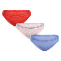 3PACK дамски бикини Tommy Hilfiger multicolour (UW0UW04897 0WR)