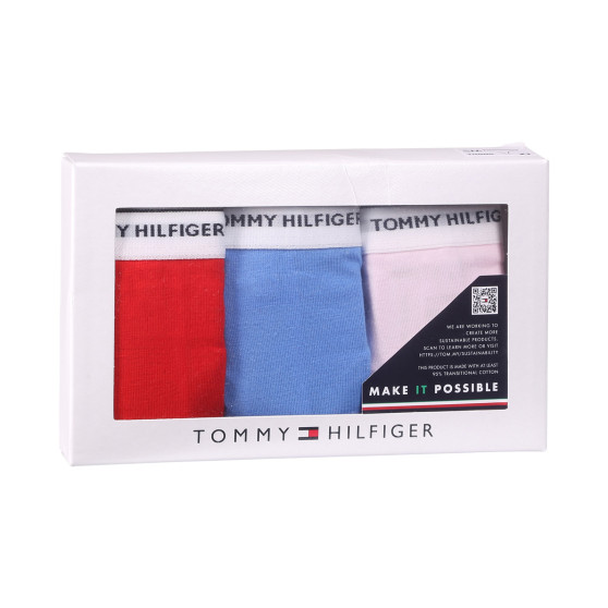 3PACK Дамски стрингове Tommy Hilfiger многоцветен (UW0UW04894 0WR)