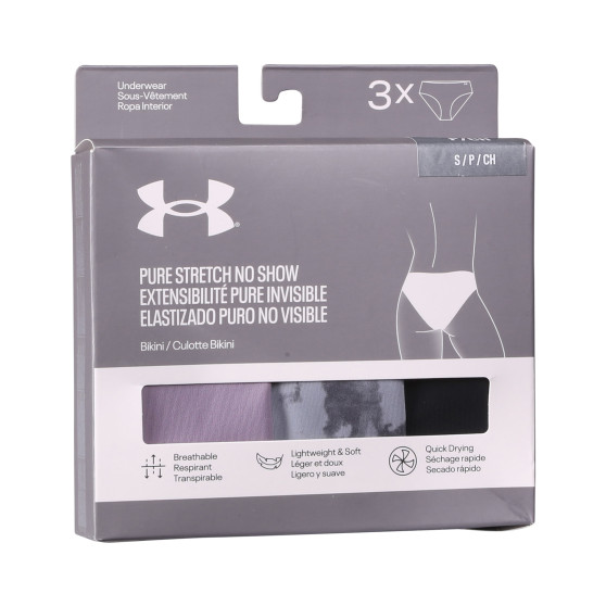 3PACK дамски бикини Under Armour multicolour (1383898 035)