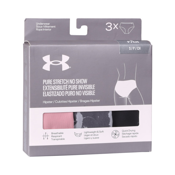 3PACK дамски бикини Under Armour multicolour (1383896 035)