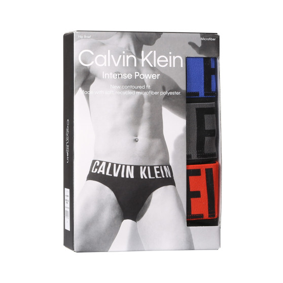 3PACK мъжки слипове Calvin Klein черено (NB3610A-MDJ)