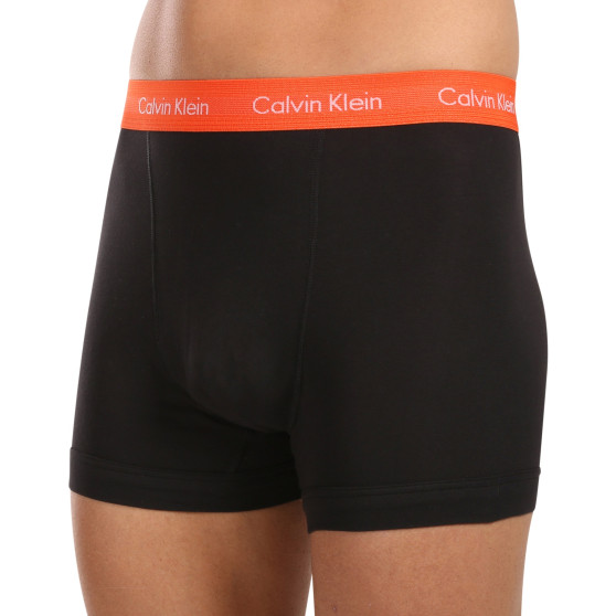 3PACK Мъжки боксерки Calvin Klein черено (U2662G-MWR)