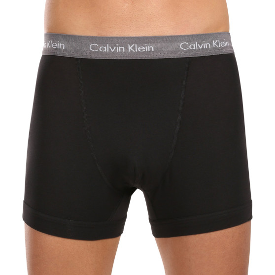 3PACK Мъжки боксерки Calvin Klein черено (U2662G-MWR)