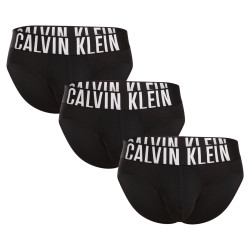 3PACK мъжки слипове Calvin Klein черено (NB3607A-UB1)