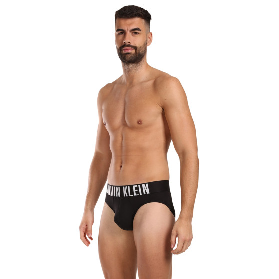 3PACK мъжки слипове Calvin Klein черено (NB3607A-UB1)