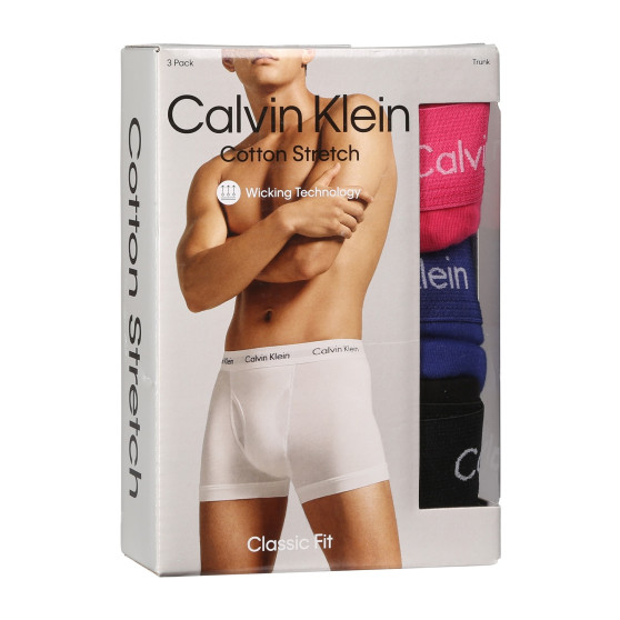 3PACK Мъжки боксерки Calvin Klein многоцветен (NB2615A-NLT)