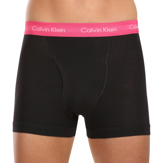 3PACK Мъжки боксерки Calvin Klein черено (NB2615A-MLR)