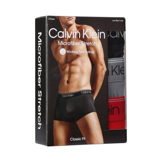 3PACK Мъжки боксерки Calvin Klein многоцветен (NB2569A-8Z8)