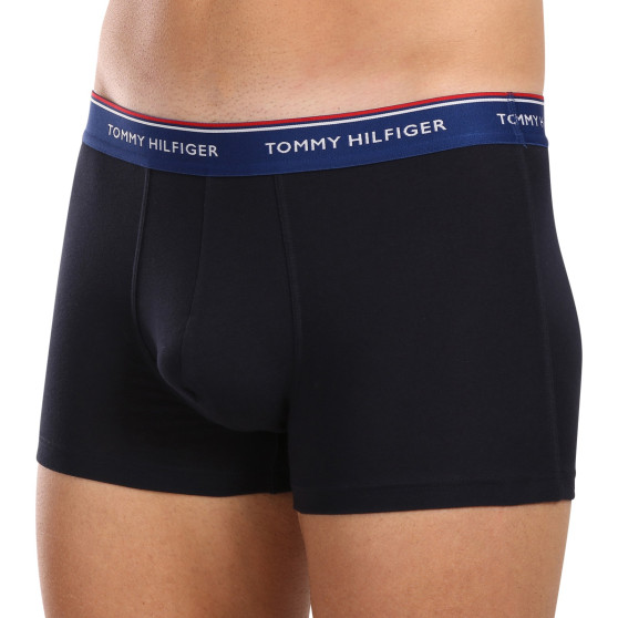 3PACK Мъжки боксерки Tommy Hilfiger тъмно синьо (UM0UM01642 0SS)