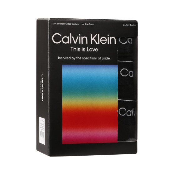 3PACK мъжко бельо Calvin Klein mix black (NB3877A-UB1)