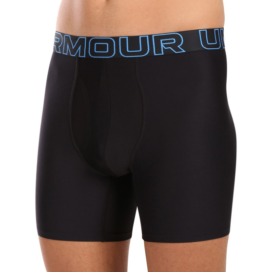 3PACK Мъжки боксерки Under Armour черено (1383878 002)