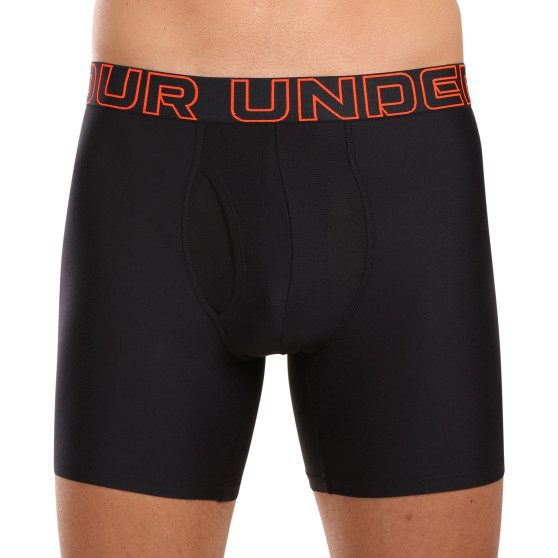 3PACK Мъжки боксерки Under Armour черено (1383878 002)