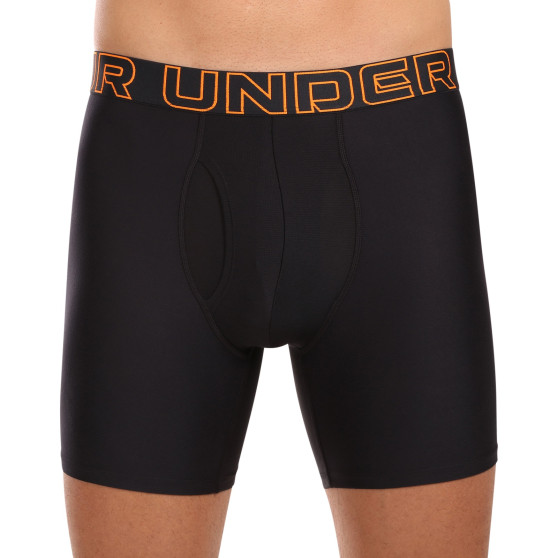 3PACK Мъжки боксерки Under Armour черено (1383878 002)